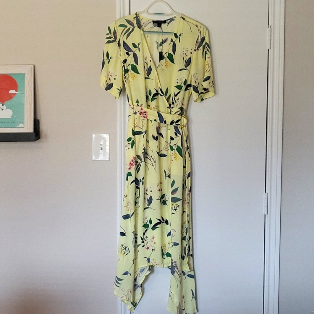 NWT Banana Republic Floral Wrap Dress
